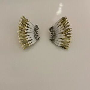Mignonne gavigan mini Madeline earrings white